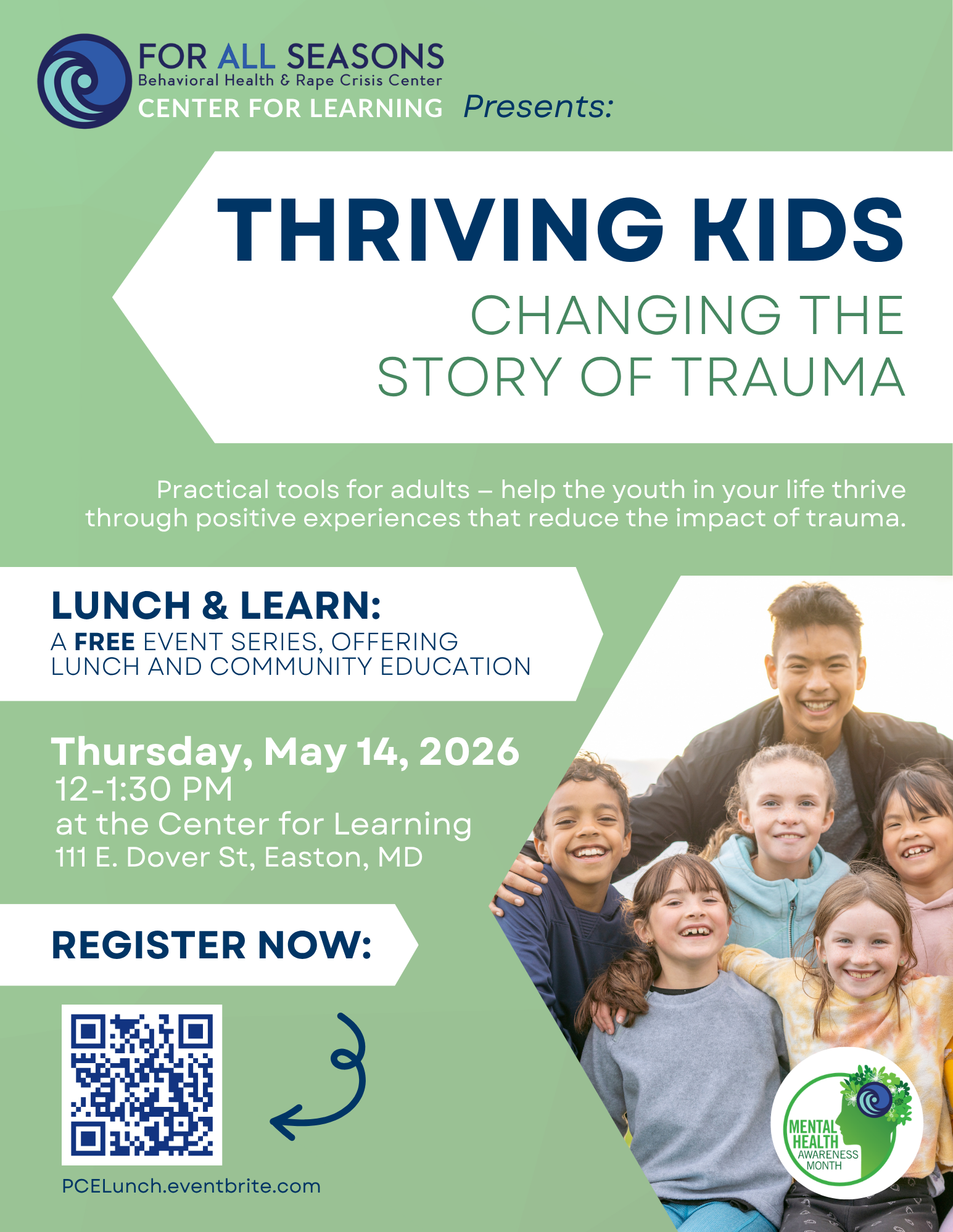 Thriving Kids Changing Trauma Lunch & Learn